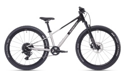 Bicicleta Superior TEAM 24 24 Gloss Brushed Alu/Rainbow Black