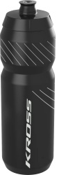 BIDON Hidratare de bicicleta KROSS SPORT ULTRALIGHT 1000ML NEGRU - Img 2