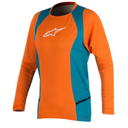 Bluza Alpinestar Stella Drop 2 L/S Jersey bright orange/ocean