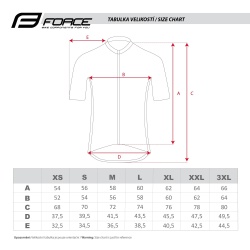 Bluza ciclism Force View maneci scurte negru/gri/alb M - Img 3