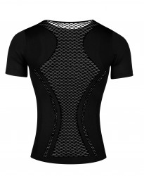Bluza Corp cu Maneci Scurte Force Summer Black M-L - Img 2