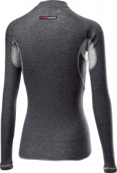 Bluza de corp cu maneca lunga Castelli Flanders 2W Warm de dama Gri - Img 2