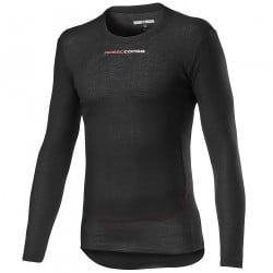 Bluza de corp cu maneca lunga Castelli Prosecco Tech LS Negru