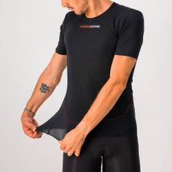 Bluza de corp cu maneca scurta Castelli Prosecco Tech SS Negru - Img 4
