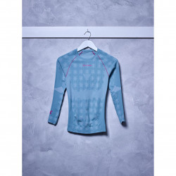 Bluza De Corp CUBE Race Be Cool L/S Grey Pink - Img 2