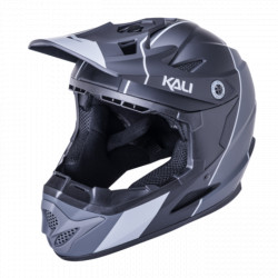 Casca Bicicleta Kali Zoka Stripe Matte Black Grey
