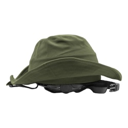 Casca cu palarie CP01 Verde One Size - Img 3