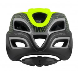 Casca Force Aves MTB E-bike, Fluo/Negru Mat L-XL (58-61 cm) - Img 3