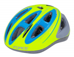 Casca Force Lark pentru copii fluo/albastru
