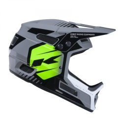 CASCA FULL FACE KENNY DOWNHILL ELITE GRAPHIC GREY