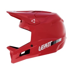 Casca Leatt MTB Gravity 1.0 Jr Fire Red XXS - 51-52cm - Img 2