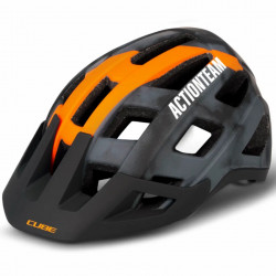 Casca MTB CUBE Badger X Actionteam Grey-Orange