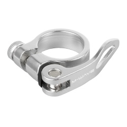 Colier Tija Sa M-WAVE "CLAMPY QR" 34,9 mm-Silver - Img 3