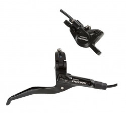 Frana Disc Hidraulica Spate Shimano Deore BL-T615/BR-T615 Negru - Img 2