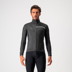 Jacheta de vant Castelli Squadra Stretch Negru/Antracit