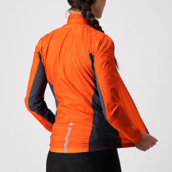 Jacheta de vant Castelli Squadra Stretch W de dama Portocaliu - Img 3