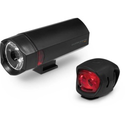 LUMINI pentru bicicleta KROSS SUN-UP SET FATA/SPATE alimentare cu BATERII