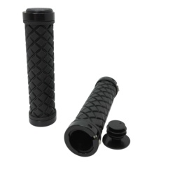 Mansoane MTB SXT ZN-045 - 130 mm Lock-On Dublu Negru - Img 4