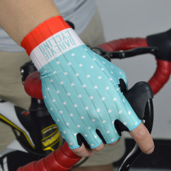 Manusi Ciclism DAREVIE Albastru/Alb/Rosu L - Img 2