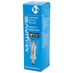 Monobloc Pedalier M-WAVE CAROUSEL BB BSA SQ 107,5/20,5 mm - Img 3