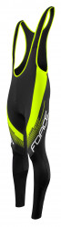Pantaloni cu bretele si bazon Force F58 negru/fluo S - Img 3