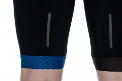 Pantaloni CUBE Teamline Bib Shorts Black Blue - Img 4
