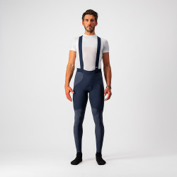 Pantaloni lungi cu bretele Castelli Sorpasso RoS Bleumarin - Img 2