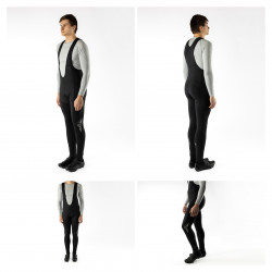 Pantaloni lungi cu bretele fara bazon Force Shard Windster negri L - Img 3