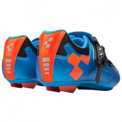 Pantofi Ciclism CUBE Road Pro Blue Flashred - Img 3