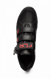 Pantofi ciclism FLR Freeride Bushmaster Pro MTB - Negru-Rosu