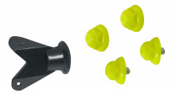 Pantofi MTB Hard Force negru/fluo - Img 4