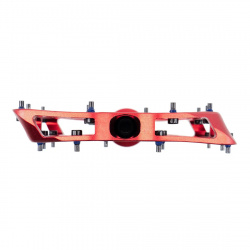 Pedale platforma E*THIRTEEN Plus 100x110 mm MTB Rosu
