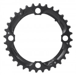 Placa pedalier Force 32T 10v Cr-Mo neagra