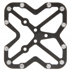 Platforma Pedala M-WAVE Transformer A Negru Aluminiu