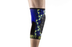 Protectii genunchi Seryt Arlecchino Blue Green M - Img 3