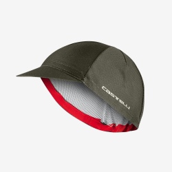 Sepcuta ciclism Castelli Rosso Corsa 2, Verde Inchis, UNI