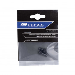 Set capace Force pentru valve tubeless presta, Negre - Img 2
