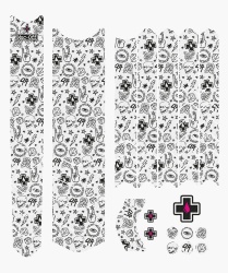 Set stickere protectie cadru Muc-Off Frame Protection Kit E-MTB Punk
