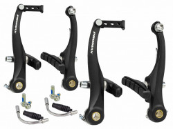 Set V-Brake Aluminiu PROMAX ( F+R ) Negru