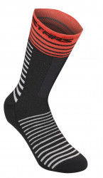 Sosete Alpinestars Drop Socks 19 Black Bright Red S