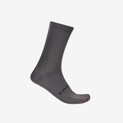 Sosete Castelli Espresso 18, unisex, gri inchis, XXL, 44-47
