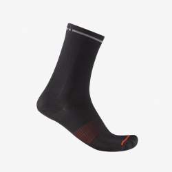 Sosete Castelli Premio EVO 18, unisex, negru, L/XL, 40-43