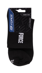Sosete Force Colour scurte negre L-XL (42-46)