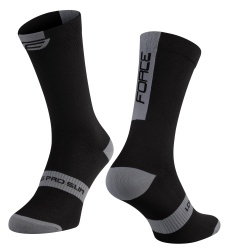 Sosete Force Long Pro Slim Black-Grey S-M / 36-41