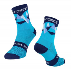 Sosete Force Triangle albastre L-XL