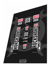Stickere adezive furca ROCKSHOX Pike OEM 2018