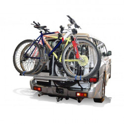 Suport biciclete Menabo Boa 3 pentru 3 biciclete cu prindere pe roata de rezerva