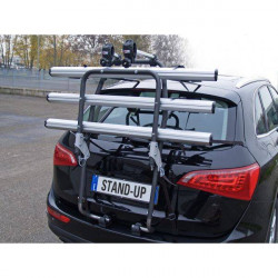 Suport biciclete Menabo Stand Up 3 pentru 3 biciclete cu prindere pe haion/portbagaj