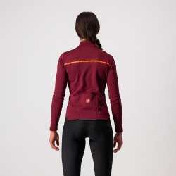 Tricou cu maneca lunga Castelli Sinergia 2 FZ de dama Visiniu - Img 2