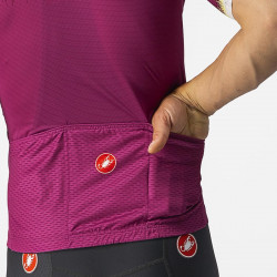 Tricou cu maneca scurta Castelli Grimpeur Mov - Img 4
